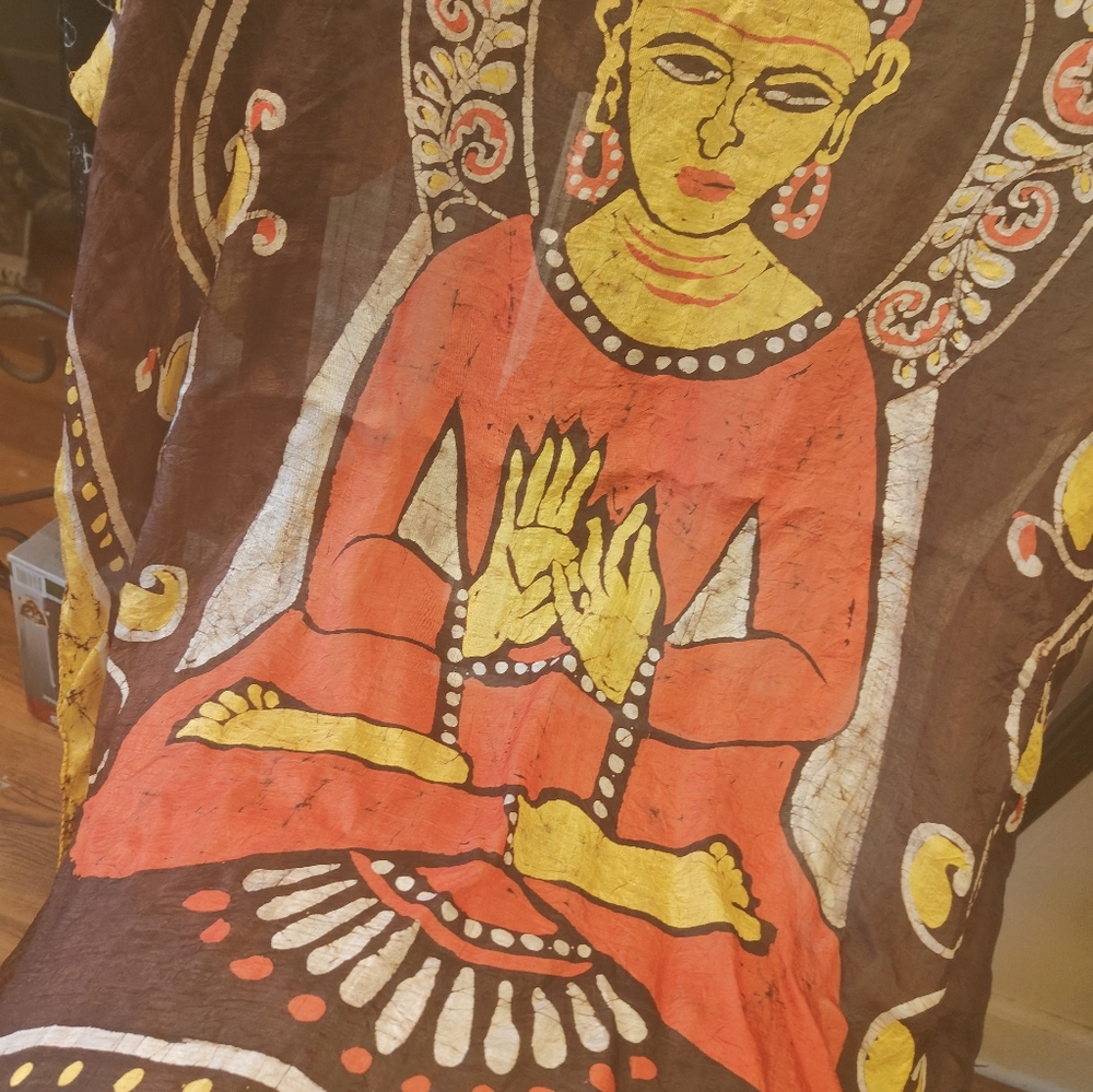 Quan Yin silk scarf